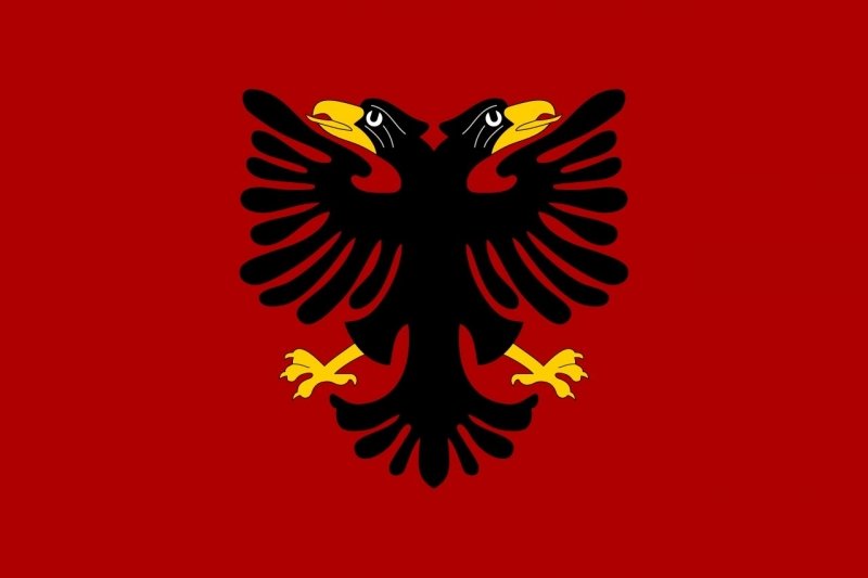 پرچم جمهوری آلبانی