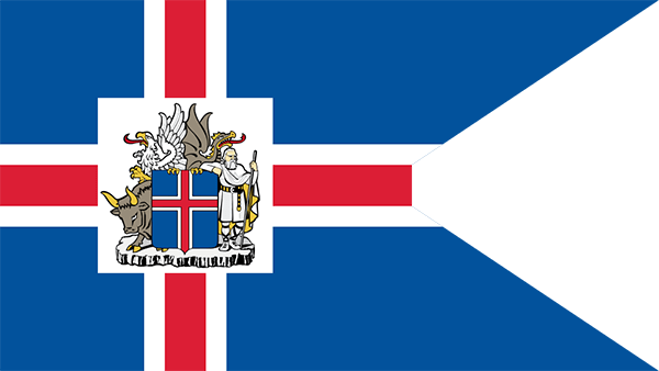 پرچم ریاست جمهوری ایسلند