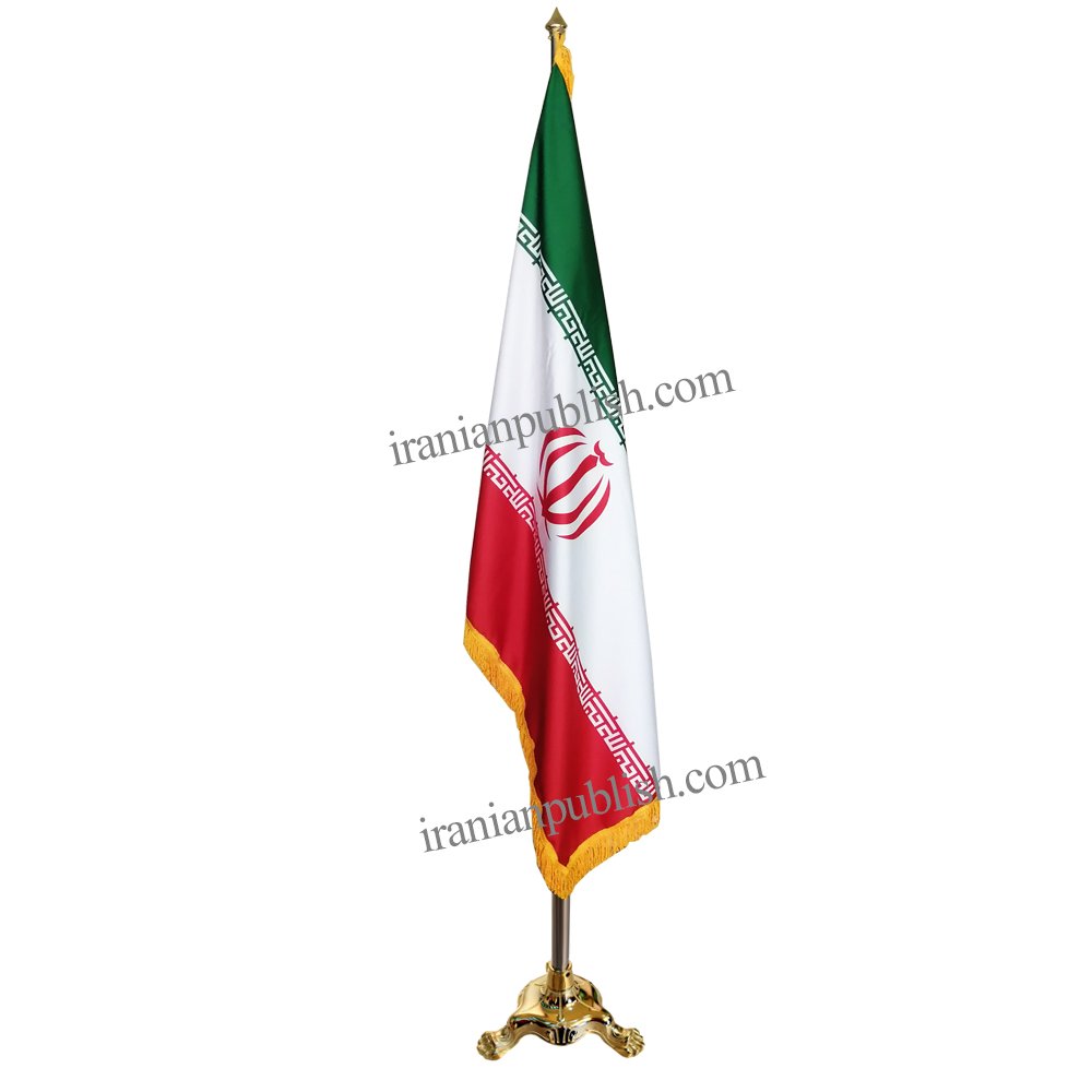 پرچم تشریفات ایران ساتن